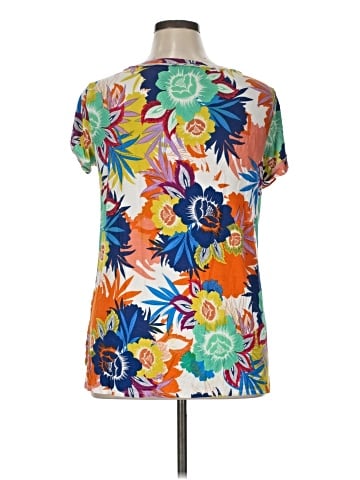 Cable & Gauge Short Sleeve Blouse (view 2)