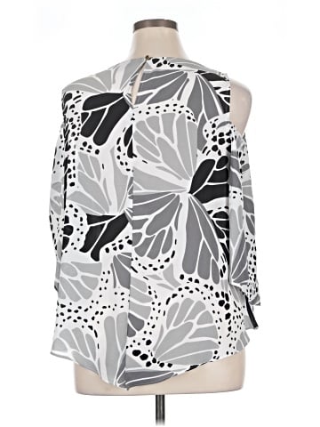 Bold Elements 3/4 Sleeve Blouse (view 2)