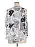 Bold Elements Silver 3/4 Sleeve Blouse Size XL - photo 2