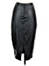 Privy Black Faux Leather Skirt Size S - photo 2