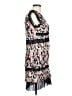 Foxiedox 100% Polyester Tweed Black Cocktail Dress Size M - photo 4