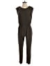 Zara Basic Solid Brown Jumpsuit Size S - photo 1