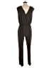 Zara Basic Solid Brown Jumpsuit Size S - photo 2