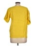 Francesca Bettini Yellow Short Sleeve Blouse Size L - photo 2