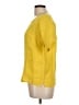 Francesca Bettini Yellow Short Sleeve Blouse Size L - photo 5