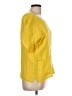 Francesca Bettini Yellow Short Sleeve Blouse Size L - photo 4