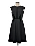 Calvin Klein Solid Black Casual Dress Size 8 - photo 1