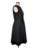 Calvin Klein Solid Black Casual Dress Size 8 - photo 4