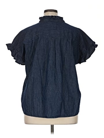 Free Assembly Short Sleeve Blouse (view 2)