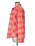 Cabela's Plaid Orange Long Sleeve Blouse Size L - photo 5