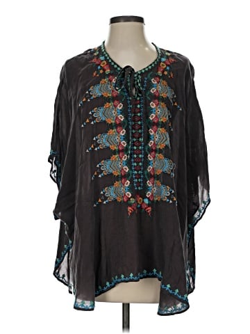 Johnny Was 3/4 Sleeve Blouse (view 1)