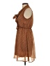 Blu Pepper 100% Polyester Brown Casual Dress Size S - photo 5