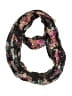 Assorted Brands 100% Polyester Floral Black Scarf One size - photo 1