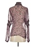 MISA Los Angeles 100% Polyester Purple Long Sleeve Blouse Size XS - photo 2