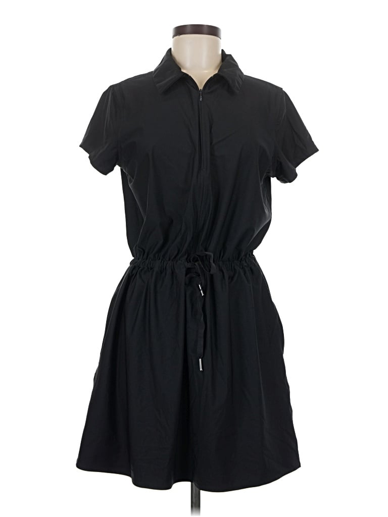 Pre-owned Spanx Casual Dress In Black