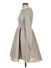 Maje 100% Polyester Argyle Gray Cocktail Dress Size Sm (1) - photo 5