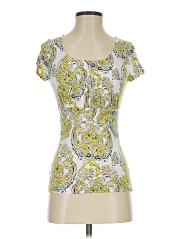 Ann Taylor Factory Short Sleeve T-Shirt (view 1)