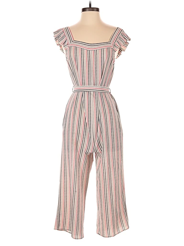 Pre-owned Monteau Jumpsuit In Pink