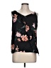Anna Grace 100% Polyester Black Sleeveless Blouse Size L - photo 1