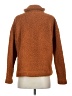 J.Crew 100% Polyester Brown Faux Fur Jacket Size S - photo 2