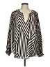 Torrid Chevron-herringbone Ivory Long Sleeve Blouse Size Med Plus (00) - photo 1