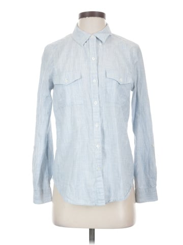 Soft Joie Long Sleeve Button-Down Shirt (view 1)