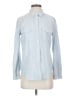 Soft Joie Blue Long Sleeve Button-Down Shirt Size S - photo 1