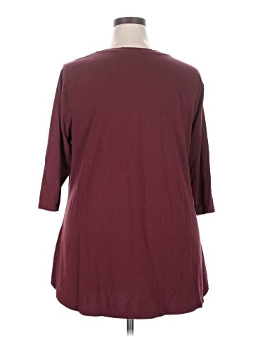 Ava & Viv 3/4 Sleeve T-Shirt (view 2)