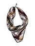 Lands' End 100% Silk Plaid Burgundy scarf One size - photo 1