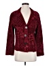 C.M.C Paisley Burgundy Blazer Size S - photo 1