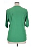 Anne Klein Green 3/4 Sleeve Blouse Size XL - photo 2