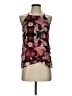 Sam Edelman 100% Polyester Floral Burgundy Sleeveless Blouse Size XS - photo 1