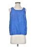 Tianello Blue Sleeveless Blouse Size XS - photo 1