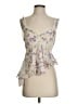 LoveShackFancy 100% Rayon Purple Sleeveless Blouse Size XS - photo 1