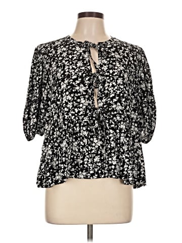 Ganni 3/4 Sleeve Blouse (view 1)