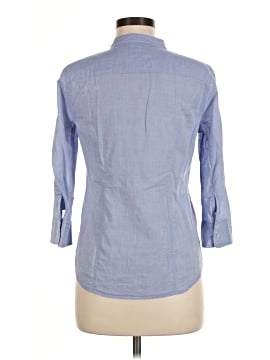 Talbots 3/4 Sleeve Button-Down Shirt (view 2)