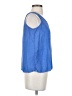 Tianello Blue Sleeveless Blouse Size XS - photo 4