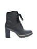 Naturalizer 100% Leather Black Ankle Boots Size 6 1/2 - photo 1
