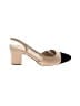 Marc Fisher Color Block Tan Heels Size 7 1/2 - photo 1