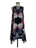 Max Studio 100% Polyester Graphic Blue Cocktail Dress Size S - photo 1