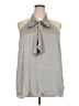 Torrid 100% Polyester Gray Sleeveless Blouse Size 2X Plus (2) - photo 1