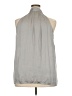 Torrid 100% Polyester Gray Sleeveless Blouse Size 2X Plus (2) - photo 2
