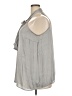 Torrid 100% Polyester Gray Sleeveless Blouse Size 2X Plus (2) - photo 5