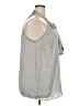 Torrid 100% Polyester Gray Sleeveless Blouse Size 2X Plus (2) - photo 4