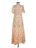 Unbranded 100% Polyester Orange Casual Dress Size S - photo 2