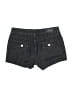 STS Blue Plaid Gray Denim Shorts Size 9 - photo 2