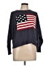 Old Navy 100% Cotton Blue Pullover Sweater Size Lg Petite - photo 1