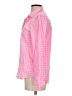 J.Crew 100% Cotton Checkered-gingham Pink Long Sleeve Button-Down Shirt Size 4 - photo 5