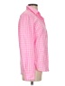 J.Crew 100% Cotton Checkered-gingham Pink Long Sleeve Button-Down Shirt Size 4 - photo 4