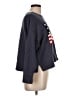 Old Navy 100% Cotton Blue Pullover Sweater Size Lg Petite - photo 4